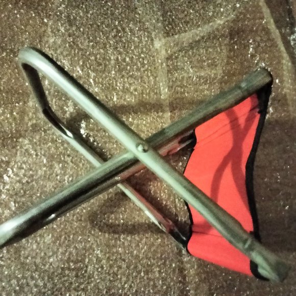 Outdoor Mini Folding Stool Chair Portable BBQ Fishing Camping Travel Beach - Picture 5 of 6